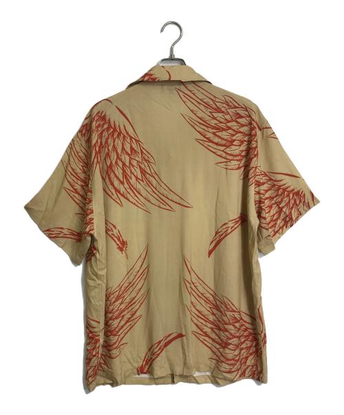 Lafayette（ラファイエット）Lafayette (ラファイエット) 僕のヒーローアカデミア (僕ノヒーローアカデミア) オープンカラーシャツ　ヒロアカ イエロー×オレンジ サイズ:XXLの古着・服飾アイテム