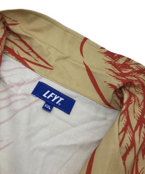 Lafayette（ラファイエット）Lafayette (ラファイエット) 僕のヒーローアカデミア (僕ノヒーローアカデミア) オープンカラーシャツ　ヒロアカ イエロー×オレンジ サイズ:XXLの古着・服飾アイテム