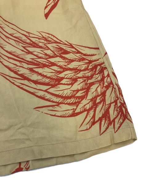 Lafayette（ラファイエット）Lafayette (ラファイエット) 僕のヒーローアカデミア (僕ノヒーローアカデミア) オープンカラーシャツ　ヒロアカ イエロー×オレンジ サイズ:XXLの古着・服飾アイテム