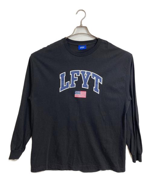 Lafayette（ラファイエット）Lafayette (ラファイエット) カットソー　ロングスリーブカットソー　長袖カットソー　メキシコ製 ブラック サイズ:XLの古着・服飾アイテム