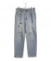 LEVI'S（リーバイス）の古着「【古着】550リペアデニムパンツ」｜スカイブルー