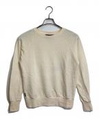 Icebreakerアイスブレーカー）の古着「メリノウールスウェット　ウールプルオーバー」｜アイボリー