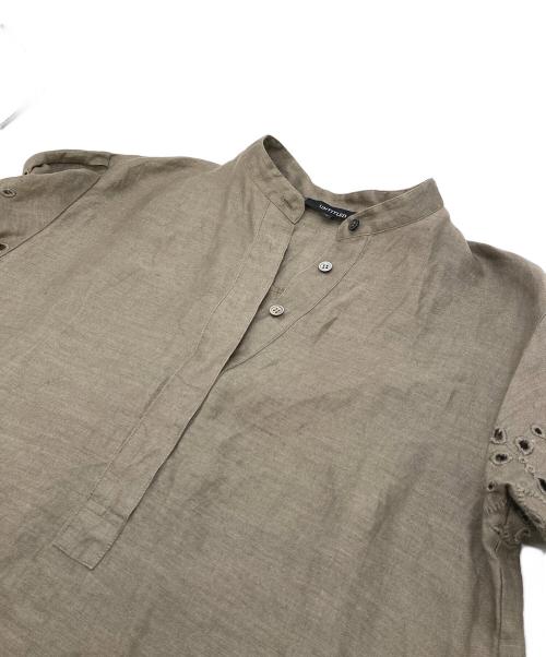 UNTITLED（アンタイトル）UNTITLED (アンタイトル) 【麻100/洗える/刺繍】アイレットリネン ワンピース トープの古着・服飾アイテム
