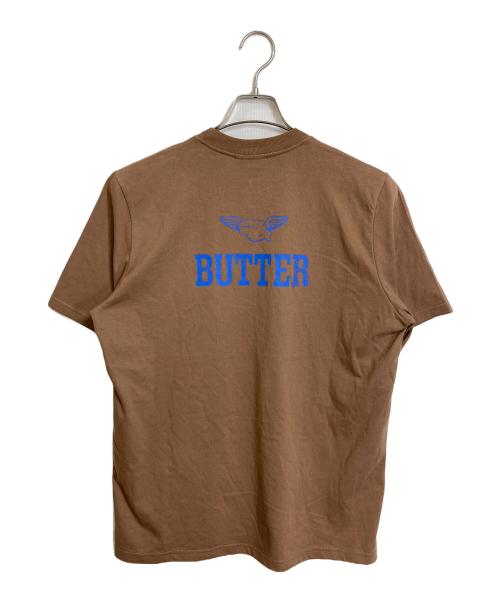 UNTITLED（アンタイトル）UNTITLED (アンタイトル) GREEN BUTTER (グリーンバター) Butter Wing Tee ブループリント　半袖カットソー　Tシャツ ブラウン サイズ:2 未使用品の古着・服飾アイテム