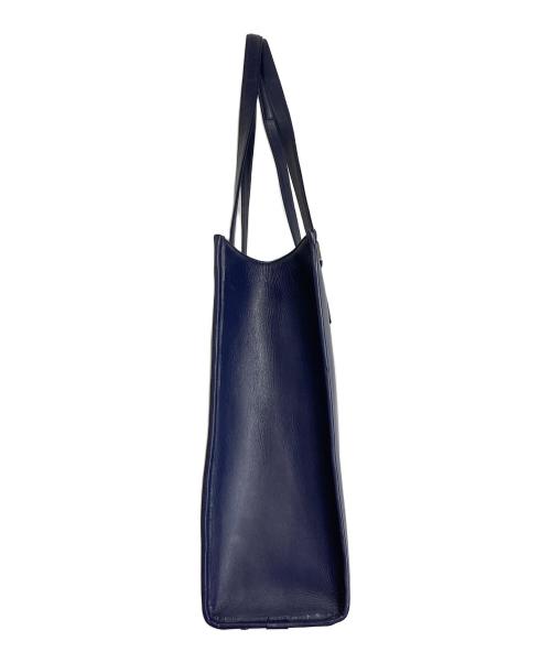 blue sincere（ブルーシンシア）BLUE SINCERE (ブルーシンシア) レザートートバッグ ビジネスバッグ ネイビー サイズ:実寸参照の古着・服飾アイテム