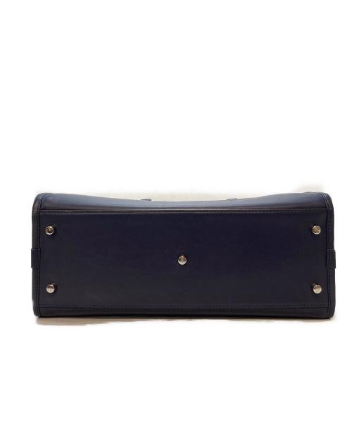 blue sincere（ブルーシンシア）BLUE SINCERE (ブルーシンシア) レザートートバッグ ビジネスバッグ ネイビー サイズ:実寸参照の古着・服飾アイテム