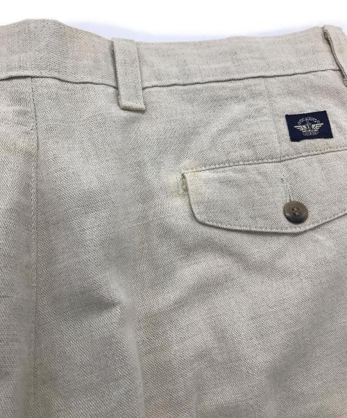 DOCKERS（ドッカーズ）DOCKERS (ドッカーズ) 【古着】90'sリネンコットン2タックパンツ　90年代　アメリカ製　USA製 アイボリー サイズ:36×30の古着・服飾アイテム