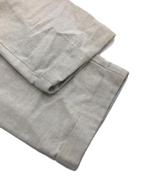 DOCKERS（ドッカーズ）DOCKERS (ドッカーズ) 【古着】90'sリネンコットン2タックパンツ　90年代　アメリカ製　USA製 アイボリー サイズ:36×30の古着・服飾アイテム