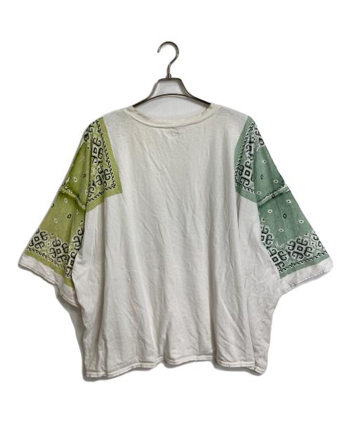 KAPITAL（キャピタル）KAPITAL (キャピタル) 天竺バンダナHUGE-T ホワイト サイズ:3の古着・服飾アイテム