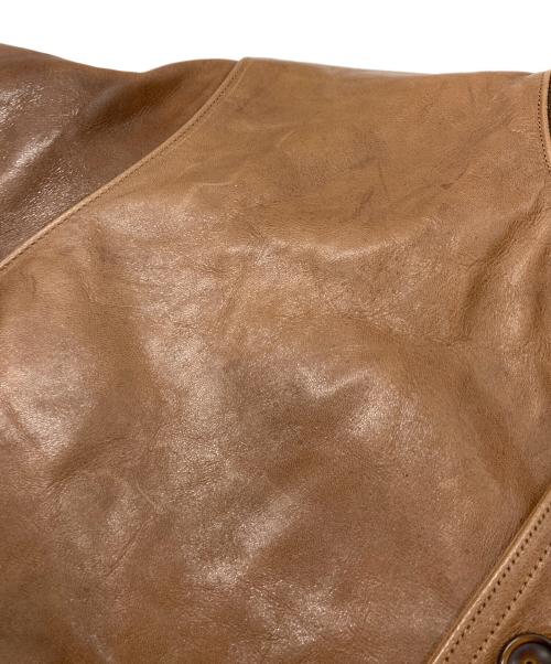 BUZZ RICKSON'S（バズリクソンズ）BUZZ RICKSON'S (バズリクソンズ) A-1 BRONCO HIDEフライトジャケット　ブロンコハイド ブラウン サイズ:M 未使用品の古着・服飾アイテム