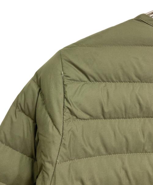 Traditional Weatherwear（トラディショナルウェザーウェア）Traditional Weatherwear (トラディショナルウェザーウェア) ARKLEY LONG DOWN PA  アークリー ロング ダウン  ダウンコート　ロングコート　アウター カーキ サイズ:34（実寸参照）の古着・服飾アイテム