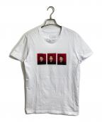 ideaイデア）の古着「WINONA PHOTOBOOTH T-SHIRT プリントTシャツ 半袖Tシャツ　ウィノナ・ライダー」｜ホワイト