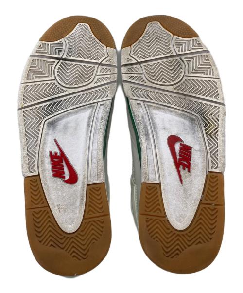 NIKE SB（ナイキエスビー）NIKE SB (ナイキエスビー) Air Jordan 4 ホワイト×グリーン サイズ:UK7の古着・服飾アイテム