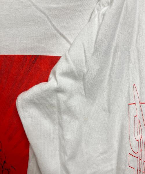 MEQRI（メクリ）meqri (メクリ) 刃牙 Long Sleeve Tee エンドルフィン　ロンT  アニメ ホワイト サイズ:Lの古着・服飾アイテム