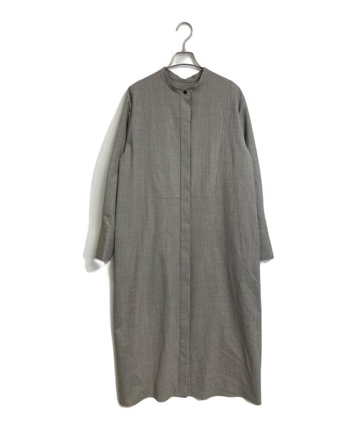 ESSEN .LAUTREAMONT（エッセン.ロートレアモン）ESSEN .LAUTREAMONT (エッセン.ロートレアモン) T/W 2WAY スタンドカラードレス ベージュ サイズ:Mの古着・服飾アイテム