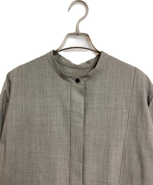 ESSEN .LAUTREAMONT（エッセン.ロートレアモン）ESSEN .LAUTREAMONT (エッセン.ロートレアモン) T/W 2WAY スタンドカラードレス ベージュ サイズ:Mの古着・服飾アイテム