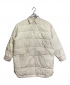 NOMADISノマディス）の古着「padded middle ジャケット　パデッド ミドル　中綿ジャケット　アウター」｜ホワイト