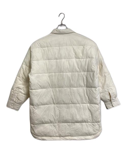 NOMADIS（ノマディス）NOMADIS (ノマディス) padded middle ジャケット　パデッド ミドル　中綿ジャケット　アウター ホワイト サイズ:Mの古着・服飾アイテム