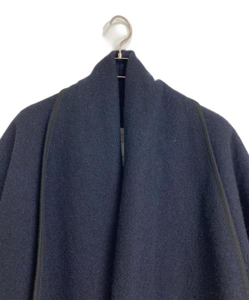 ELISABETH STRAY PEDERSEN（エリザベスストレイペダーセン）ELISABETH STRAY PEDERSEN (エリザベスストレイペダーセン) INCOGNITO ロング コート ネイビー サイズ:XSの古着・服飾アイテム