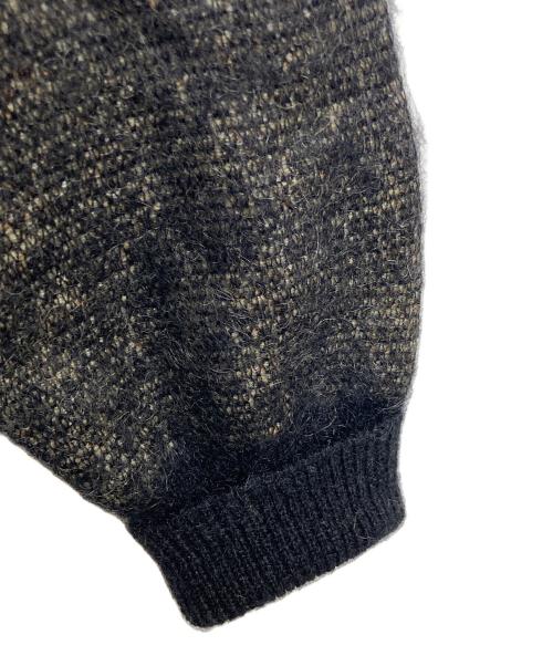 JOURNAL STANDARD（ジャーナルスタンダード）JOURNAL STANDARD (ジャーナルスタンダード) TOLIGHT (トライト) モヘヤジャガードカーディガン　フラワーモチーフ　花柄 グレー サイズ:FREEの古着・服飾アイテム