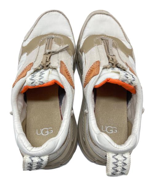 UGG（アグ）UGG (アグ) 805 X MLT  厚底スニーカー　ランニングシューズ ベージュ サイズ:23の古着・服飾アイテム