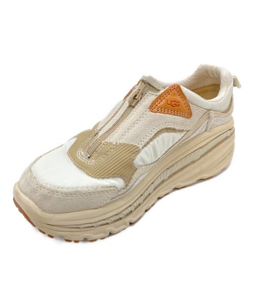 UGG（アグ）UGG (アグ) 805 X MLT  厚底スニーカー　ランニングシューズ ベージュ サイズ:23の古着・服飾アイテム