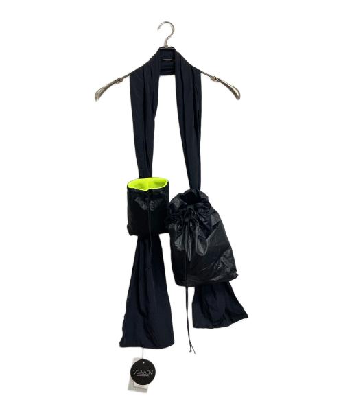 VOAAOV（ヴォアーブ）VOAAOV (ヴォアーブ) VOAAOV STALL BAG ショルダーバッグ　ストール　日本製 ブラック サイズ:FREEの古着・服飾アイテム