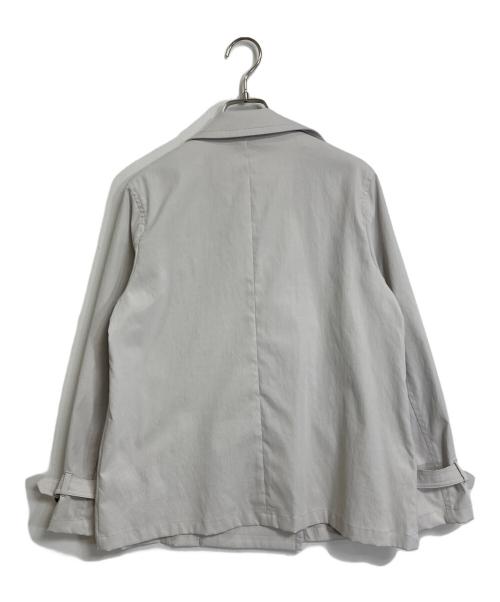 UNTITLED（アンタイトル）UNTITLED (アンタイトル) Aライン ショートトレンチコート アイボリー サイズ:1の古着・服飾アイテム
