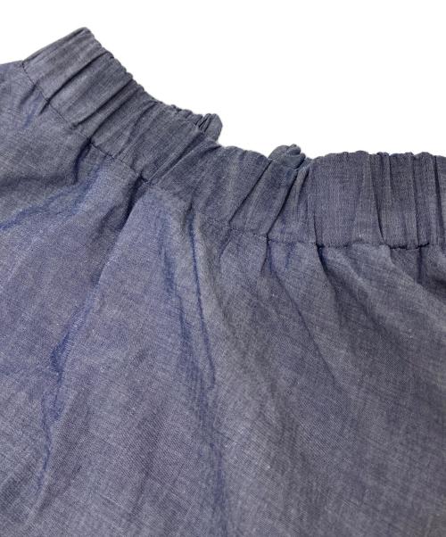 BEARDSLEY（ビアズリー）BEARDSLEY (ビアズリー) ギャザーワンピース インディゴ サイズ:FREEの古着・服飾アイテム