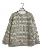 EXPRESS TRICOTエクスプレストリコ）の古着「low gauge design mohair knit」｜グレー