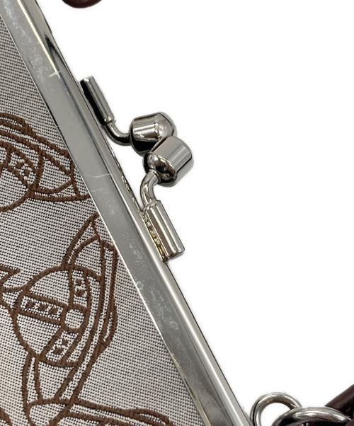 Vivienne Westwood（ヴィヴィアンウエストウッド）Vivienne Westwood (ヴィヴィアンウエストウッド) GRANNY FRAME PURSE がま口バッグ　ハンドバッグ ブラウン サイズ:実寸参照の古着・服飾アイテム