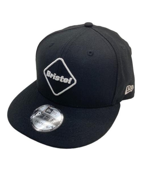 New Era（ニューエラ）New Era (ニューエラ) F.C.R.B. (エフシーレアルブリストル) キャップ　ロゴキャップ　帽子 ブラック サイズ:実寸参照の古着・服飾アイテム