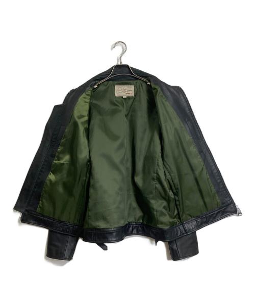 AVIREX（アヴィレックス）AVIREX (アヴィレックス) レザージャケット ONLY COW TRUCKER JACKET ブラック サイズ:2XLの古着・服飾アイテム
