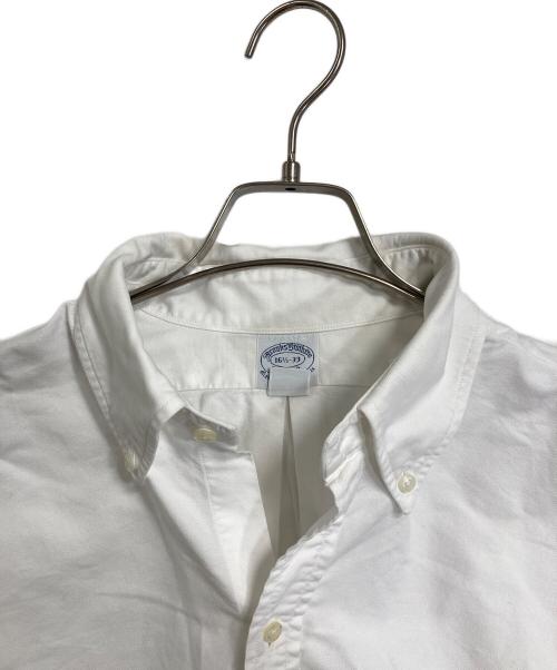 BROOKS BROTHERS（ブルックスブラザーズ）BROOKS BROTHERS (ブルックスブラザーズ) 【古着】6ボタン ボタンダウンシャツ　長袖シャツ USA製 90年代前後 ホワイト サイズ:16 1/2−33の古着・服飾アイテム