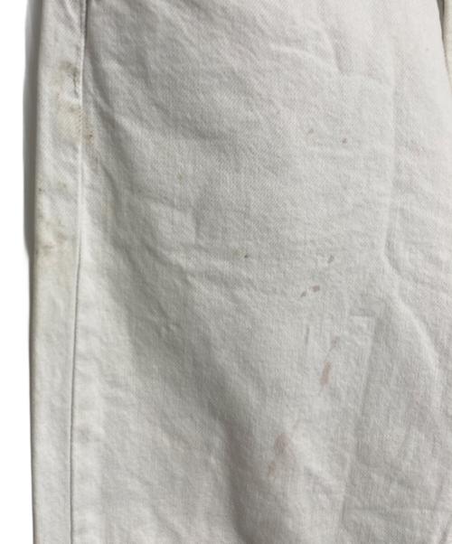 LEVI'S（リーバイス）LEVI'S (リーバイス) 【古着】ユーロリーバイス 501ホワイトデニムパンツ フランス製 ホワイト サイズ:W30 L30の古着・服飾アイテム