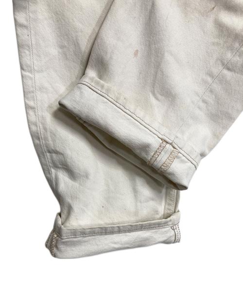 LEVI'S（リーバイス）LEVI'S (リーバイス) 【古着】ユーロリーバイス 501ホワイトデニムパンツ フランス製 ホワイト サイズ:W30 L30の古着・服飾アイテム