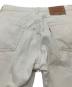 中古・古着 LEVI'S (リーバイス) 【古着】ユーロリーバイス 501ホワイトデニムパンツ フランス製 ホワイト サイズ:W30 L30：4500円