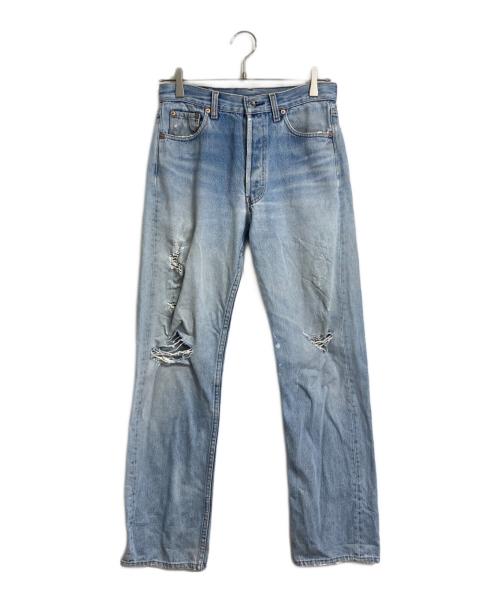 LEVI'S（リーバイス）LEVI'S (リーバイス) 【古着】501XXデニムパンツ バレンシア工場製 ボタン裏555  USA製 スカイブルー サイズ:W30の古着・服飾アイテム