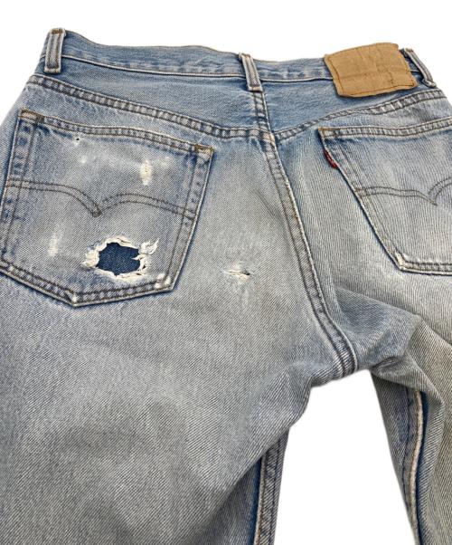LEVI'S（リーバイス）LEVI'S (リーバイス) 【古着】501XXデニムパンツ バレンシア工場製 ボタン裏555  USA製 スカイブルー サイズ:W30の古着・服飾アイテム