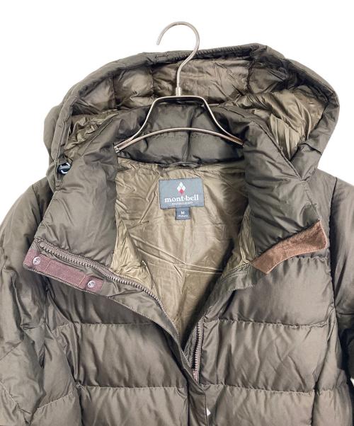 mont-bell（モンベル）mont-bell (モンベル) トラベルダウンロングコート　ロングコート　ダウンコート　アウター　スポーツ　アウトドア ブラウン サイズ:Mの古着・服飾アイテム