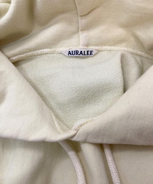 AURALEE（オーラリー）AURALEE (オーラリー) SUPER MILLED SWEAT P/O PARKA パーカー　フーディ　日本製 イエロー サイズ:4の古着・服飾アイテム