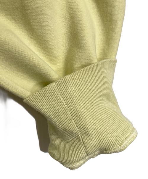 AURALEE（オーラリー）AURALEE (オーラリー) SUPER MILLED SWEAT P/O PARKA パーカー　フーディ　日本製 イエロー サイズ:4の古着・服飾アイテム