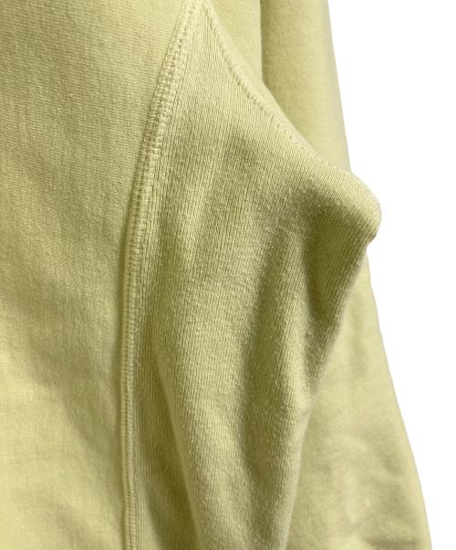 AURALEE（オーラリー）AURALEE (オーラリー) SUPER MILLED SWEAT P/O PARKA パーカー　フーディ　日本製 イエロー サイズ:4の古着・服飾アイテム