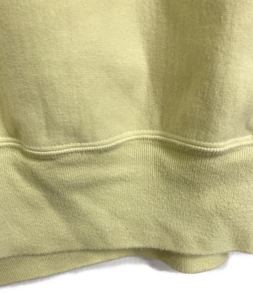 AURALEE（オーラリー）AURALEE (オーラリー) SUPER MILLED SWEAT P/O PARKA パーカー　フーディ　日本製 イエロー サイズ:4の古着・服飾アイテム