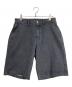 UMBRO（アンブロ）の古着「デニム バギー ショーツ　ハーフパンツ」｜ブラック