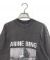 L'appartement (アパルトモン) ANINE BING Tシャツ ヴィンテージ加工 グレー サイズ:FREE：5000円
