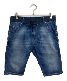 DIESEL（ディーゼル）の古着「ジョグデニムハーフパンツ スウェットデニムショートパンツ」｜インディゴ