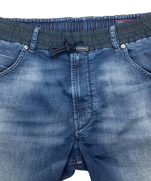 DIESEL（ディーゼル）DIESEL (ディーゼル) ジョグデニムハーフパンツ スウェットデニムショートパンツ インディゴ サイズ:30の古着・服飾アイテム