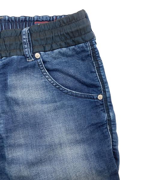 DIESEL（ディーゼル）DIESEL (ディーゼル) ジョグデニムハーフパンツ スウェットデニムショートパンツ インディゴ サイズ:30の古着・服飾アイテム