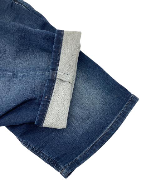 DIESEL（ディーゼル）DIESEL (ディーゼル) ジョグデニムハーフパンツ スウェットデニムショートパンツ インディゴ サイズ:30の古着・服飾アイテム